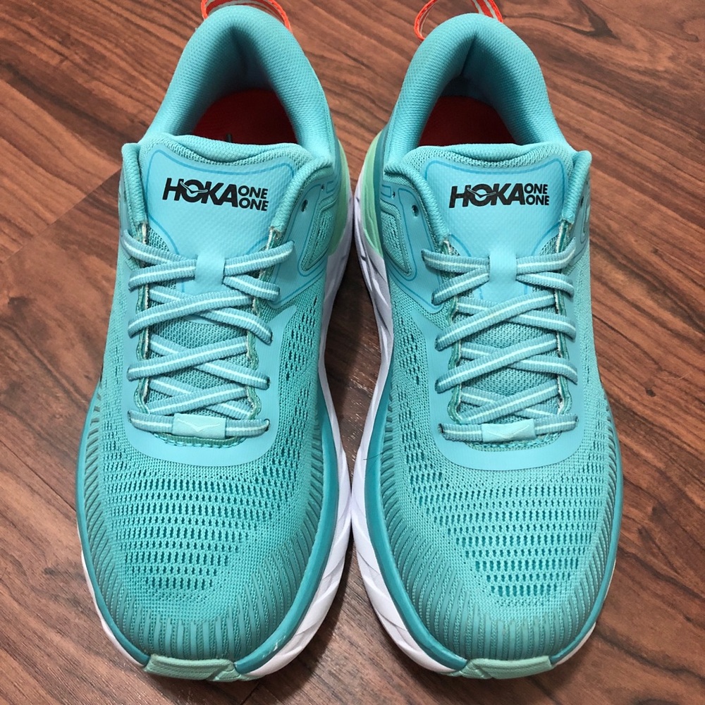 Hoka One One Bondi 7 Aquarelle Women’s 8.5 Wide [1110531-AEBL] - Picture 4 of 9